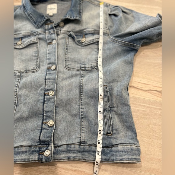Kensie Woman’s Denim Jeans Jacket Size Large - Picture 11 of 12